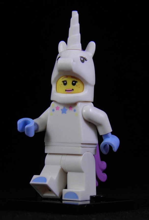 kalv sej gås She's Fantastic: LEGO Mini-figures UNICORN GIRL!