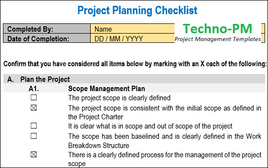 free project management templates