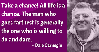 Motivational quote of the day by Dale Carnegie