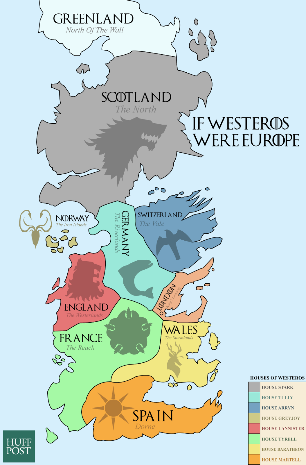 Westeros Map England Andgost