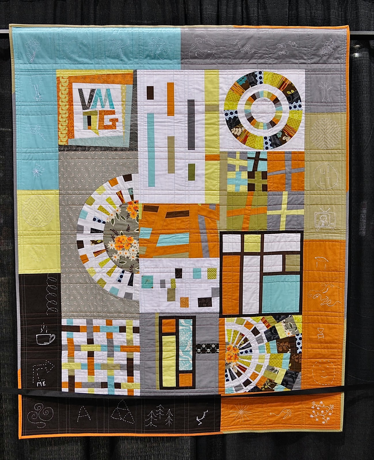 Wonkyworld Northwest Quilting Expo Vancouver Modern Steals the Show