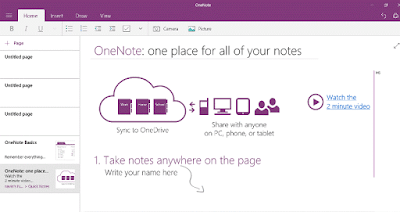 OneNote on Windows 10
