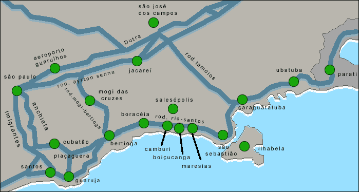 Dicas de Viagem da Tatá: Um pouco sobre o Litoral Norte de São Paulo