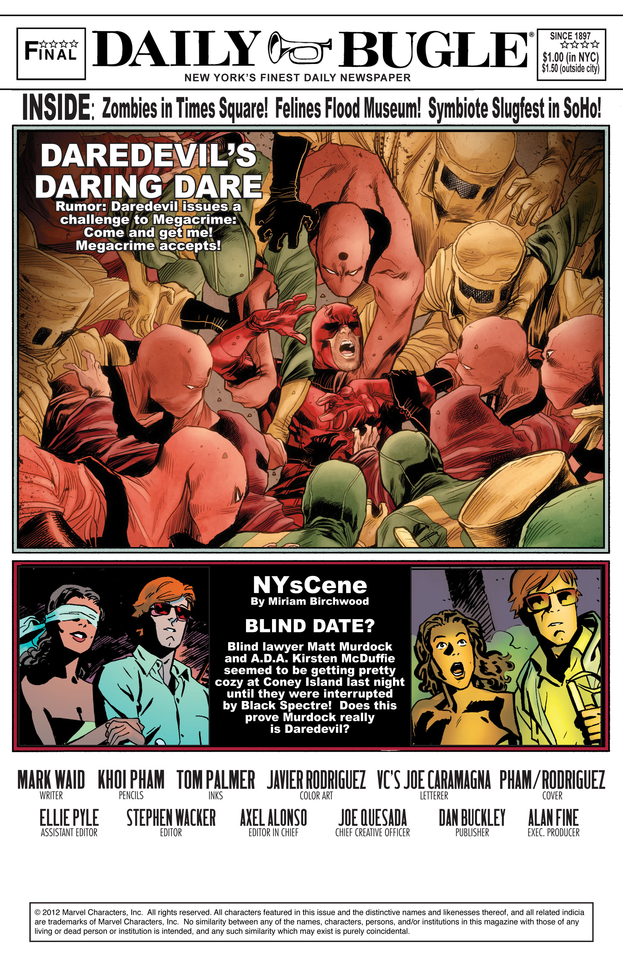 Read online Daredevil (2011) comic -  Issue #13 - 2