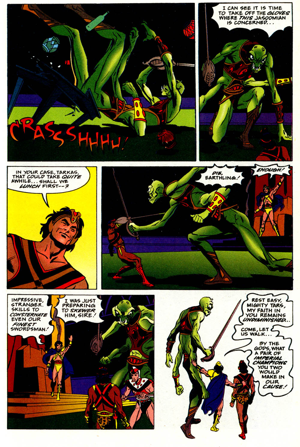 Read online Tarzan/John Carter: Warlords of Mars comic -  Issue #2 - 23