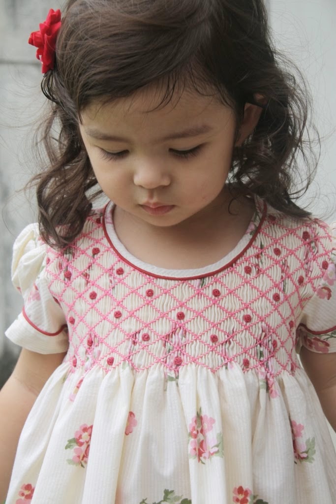 Babeeni products: 6 steps to make smocked dresses for girl