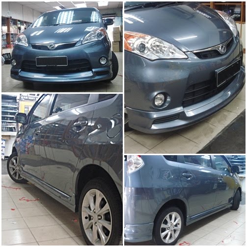 Star Level Auto Accessories Perodua Alza SE bodykits, Original material ABS