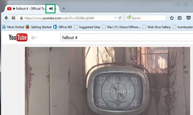 Cara Mematikan/Menonaktifkn Suara Pada Tab Firefox