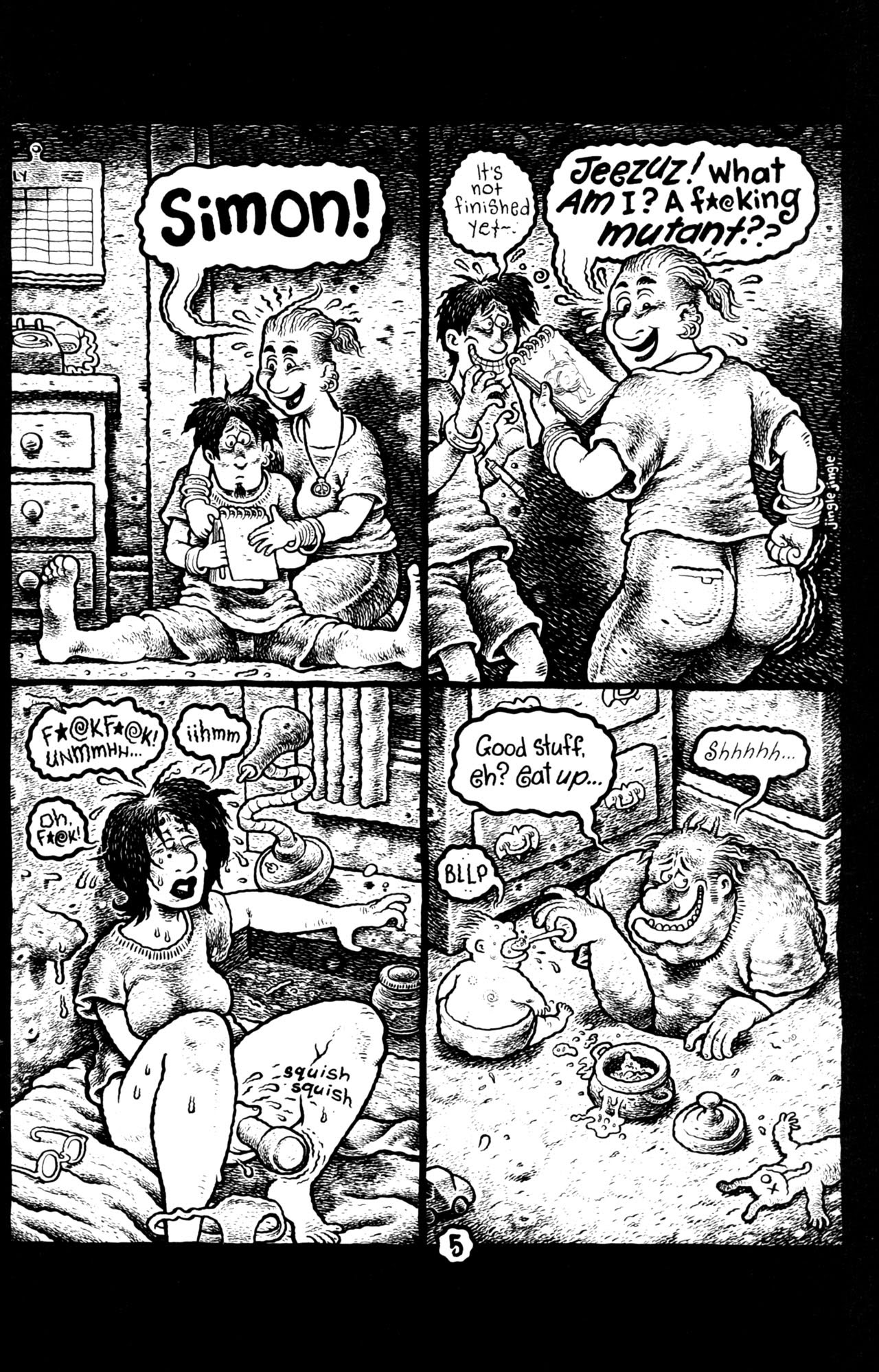 Read online Pressed Tongue comic -  Issue #2 - 7