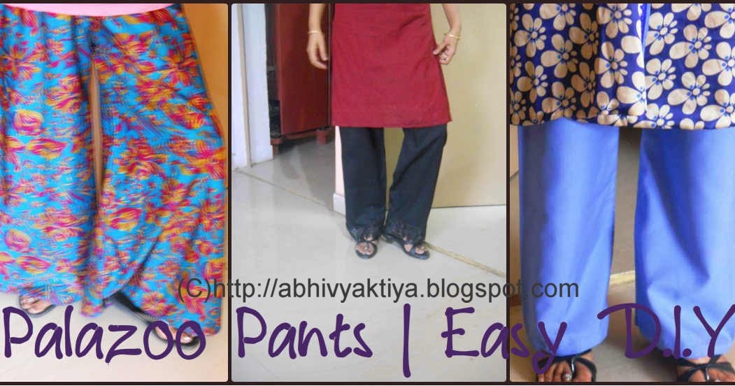 Abhivyaktiya Palazzo Pants Easy Diy - Easy Diy Palazzo Pants Abhivyaktiya Palazzo Pants Easy Diy - Easy Diy Palazzo Pants