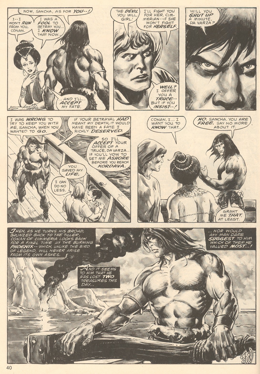 Read online The Savage Sword Of Conan comic -  Issue #67 - 40