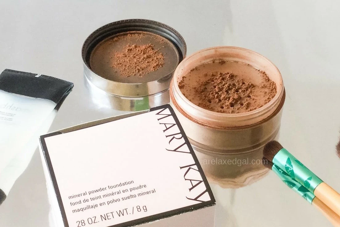 Mary Kay Mineral Powder Foundation review | arelaxedgal.com