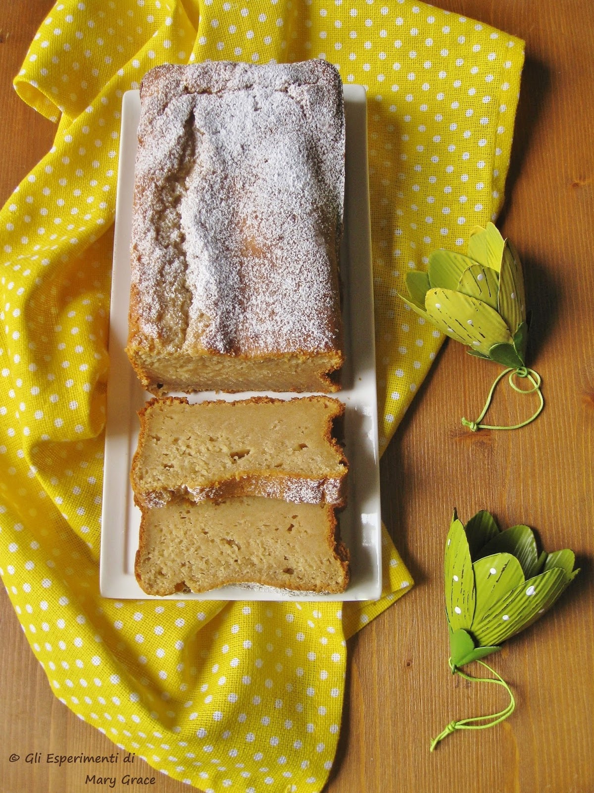 Gli Esperimenti di Mary Grace Cake Morbido alla Ricotta, Yogurt alla
