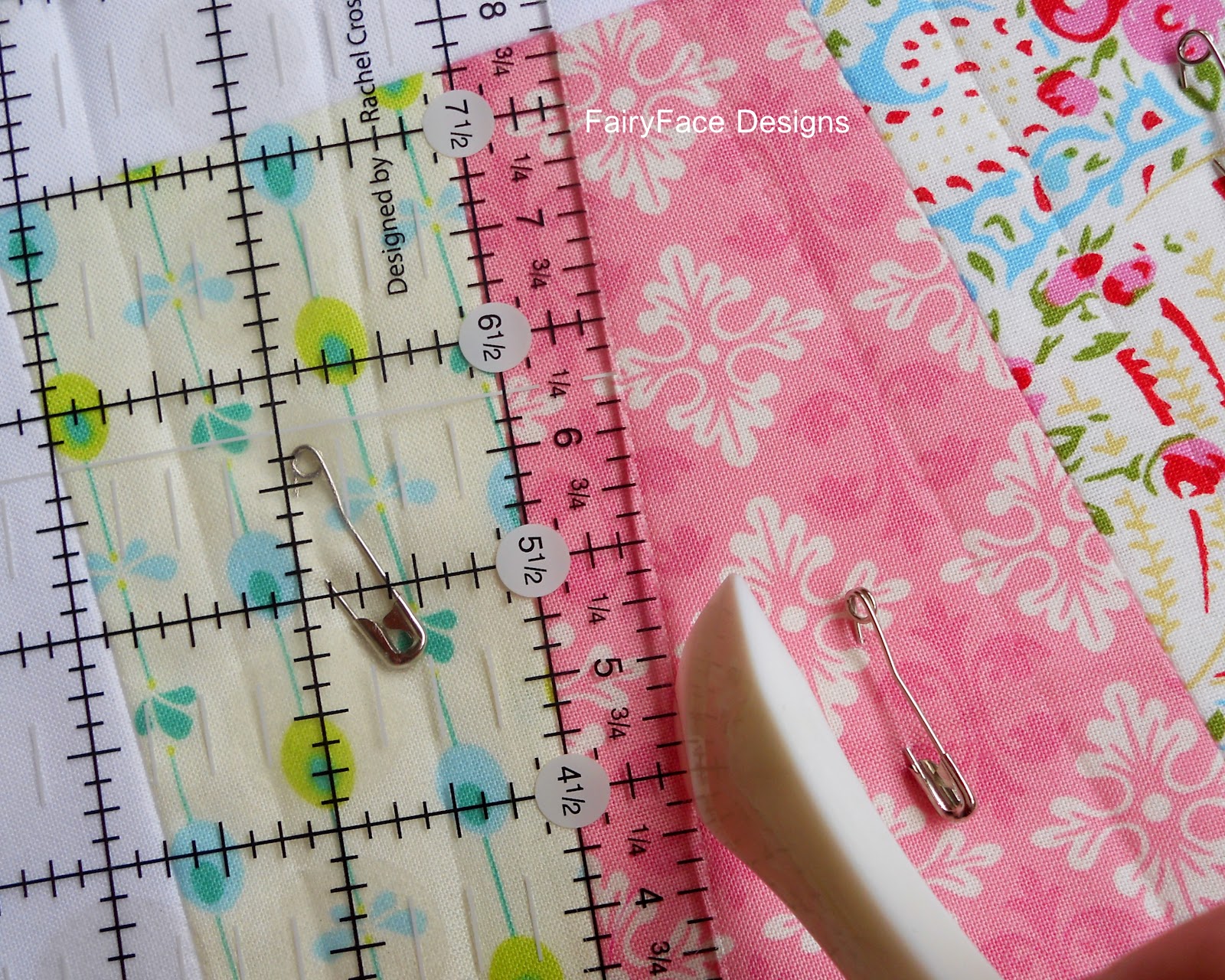 FairyFace Designs {Sew} Get Started Easy Mug Rug Introduction to