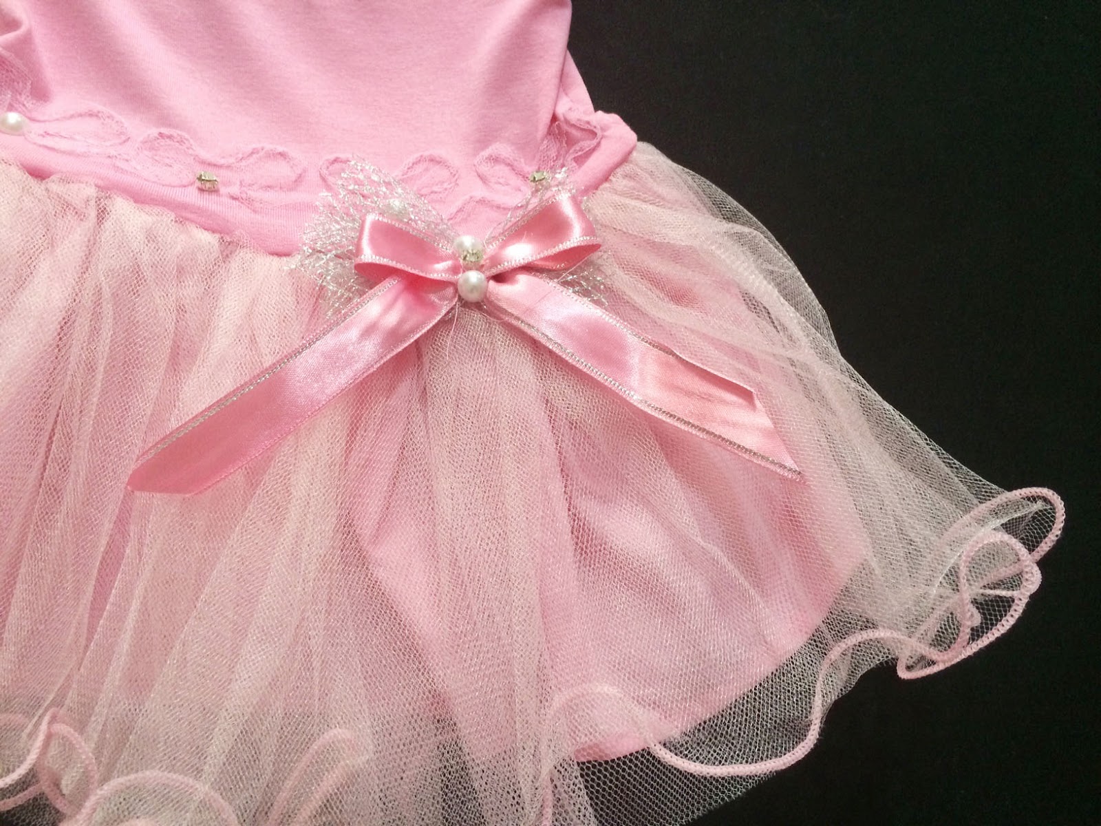 SEREN BEBEK DÜNYASI incili tüllü tütü elbise