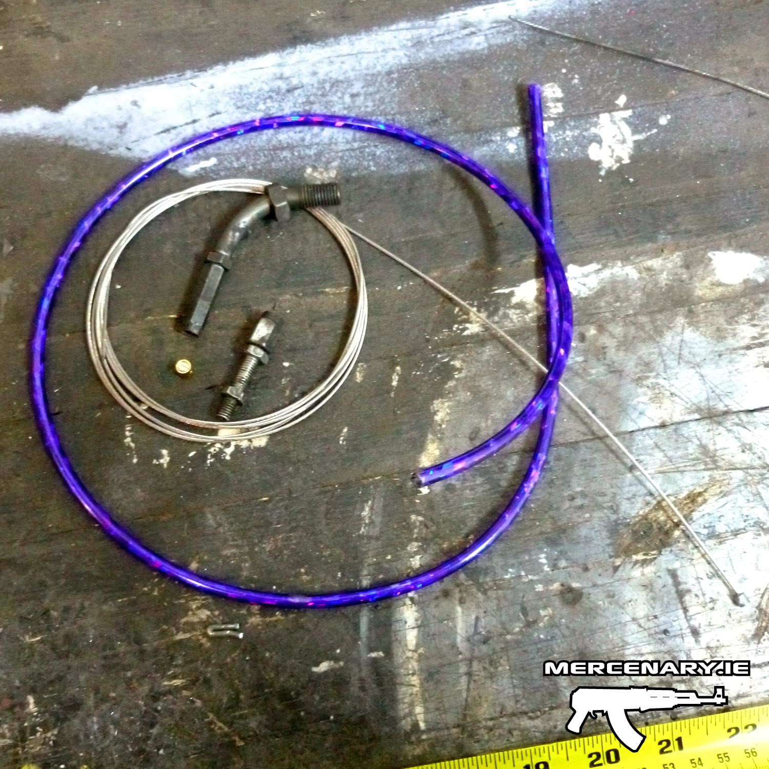 Mercenary Garage How to Make a Longer Throttle Cable