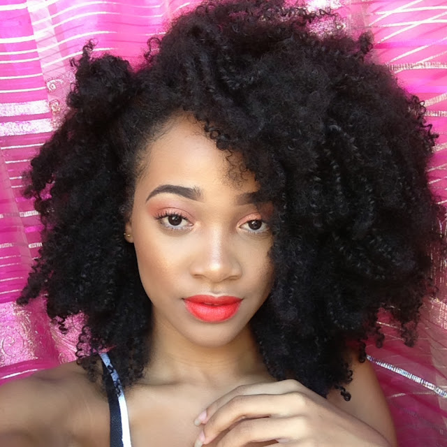 Peachy Orange Makeup look