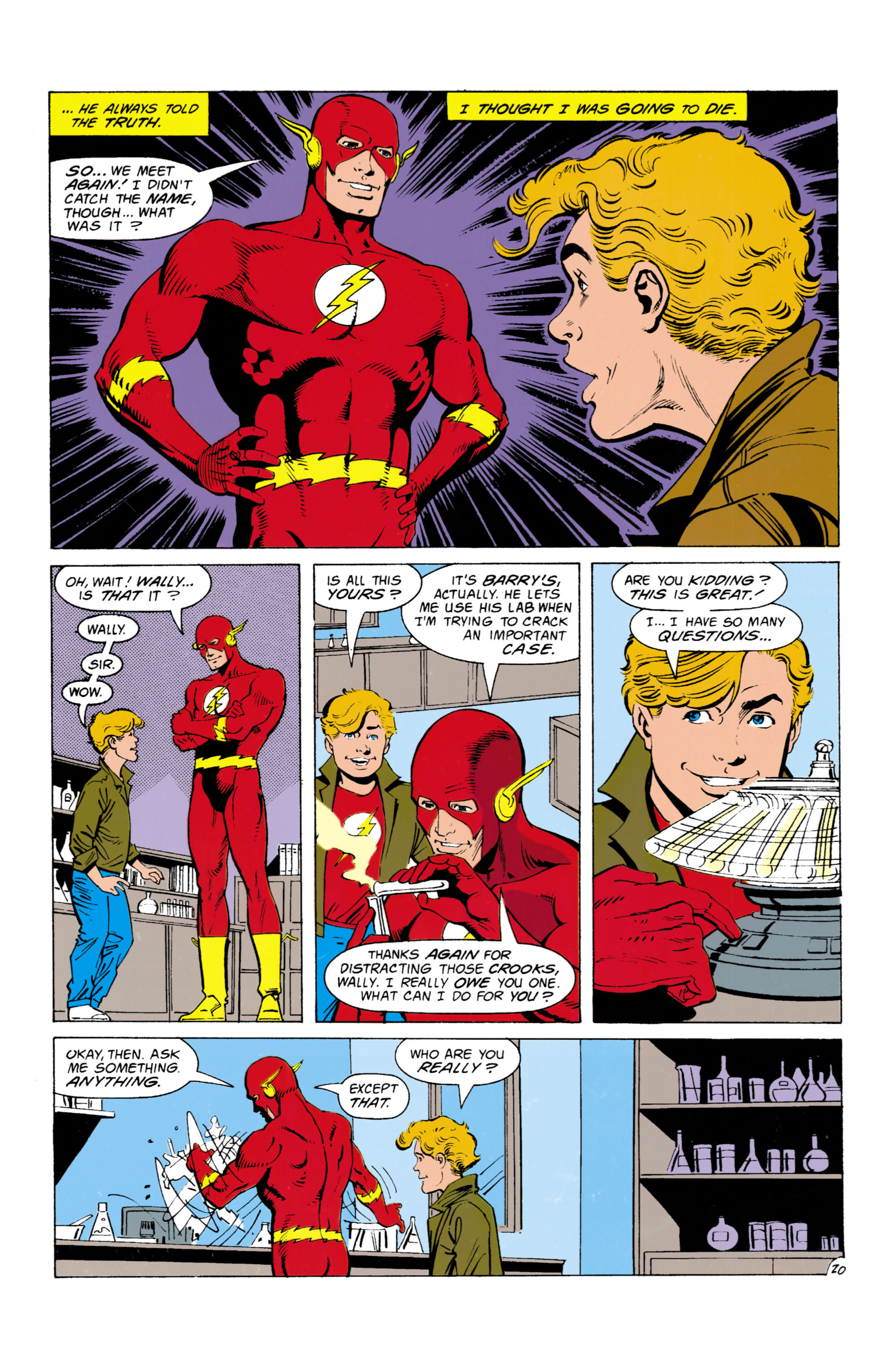 Read online The Flash (1987) comic -  Issue #62 - 21