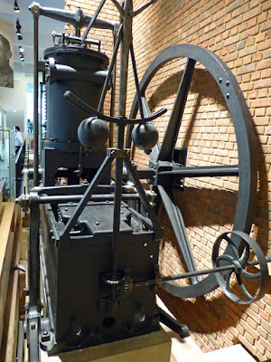 Bell-crank engine by Bolton and Watt c1810 in the Science Museum, London (2016)