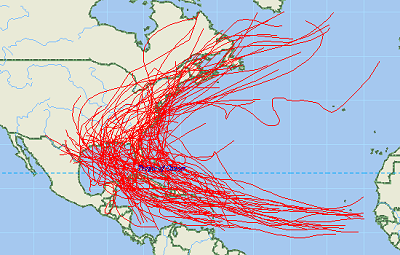 Download free Hurricane GIS Shapefile Map Layers