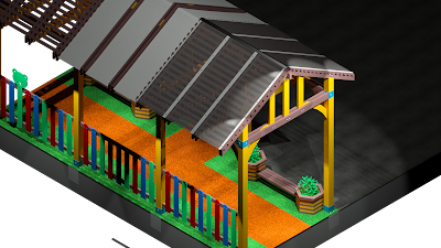 Proyecto Pergola para parque Infantil - FP Madera y Mueble Granada