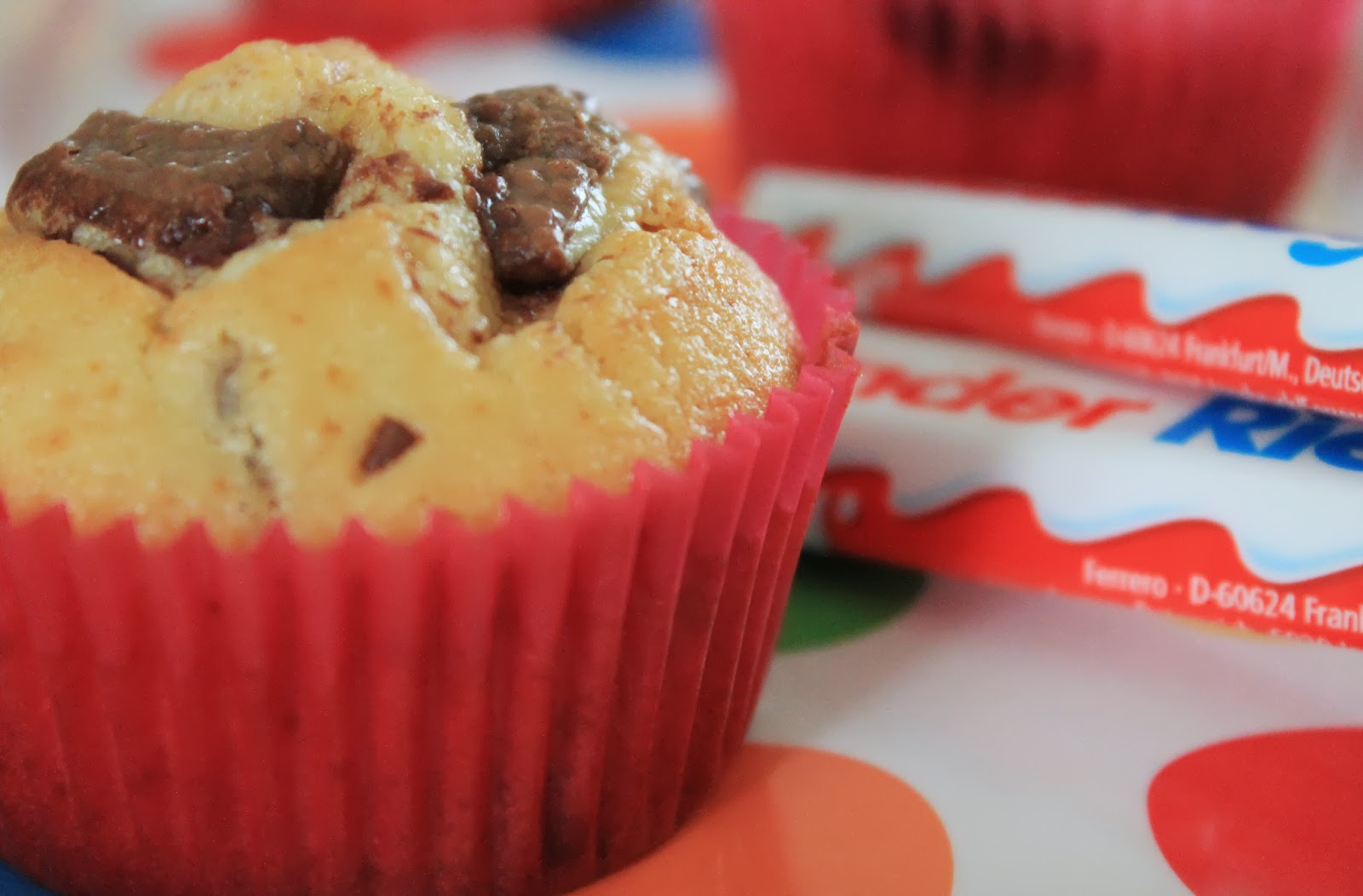 Svenja&amp;#39;s Koch- und Backblog: Kinderschokolade Muffins