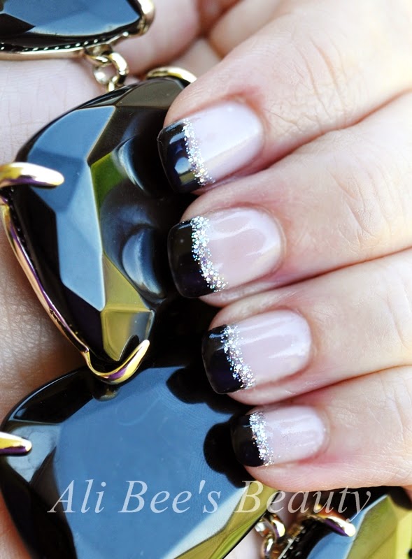 Ali Bee's Beauty : Black Tie Nails