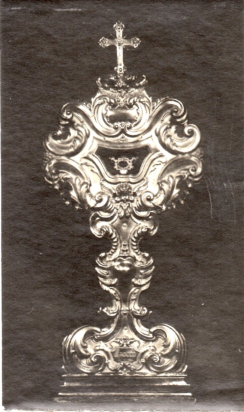 Ricordi RELIQUIARIO DI SAN ROCCO IN A MOZZANO, OPERA SU DISEGNO