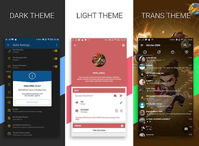 BBM MOD DELTA v3.6.0 Base 3.0.0.18 BBM MOD DELTA v3.6.0 Base 3.0.0.18