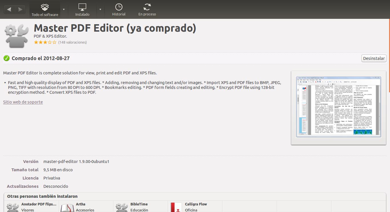 crear formulario en un documento pdf con master pdf editor