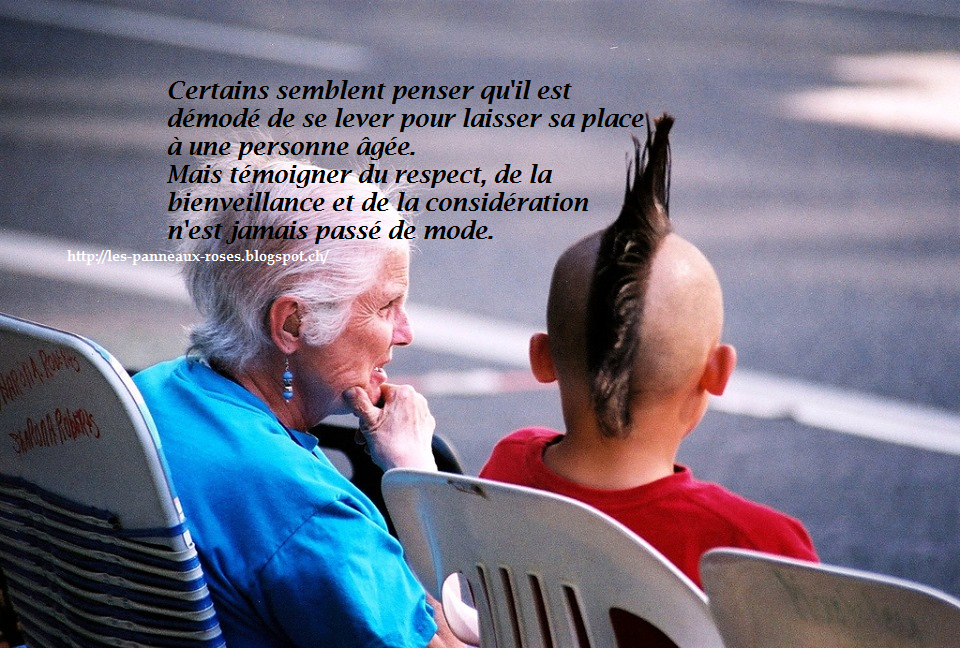 LES PANNEAUX ROSES Citation sur le respect