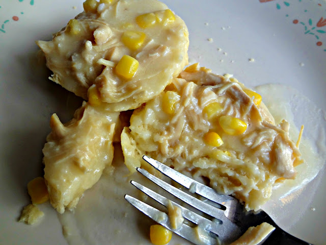 Creamy Chicken on Biscuits