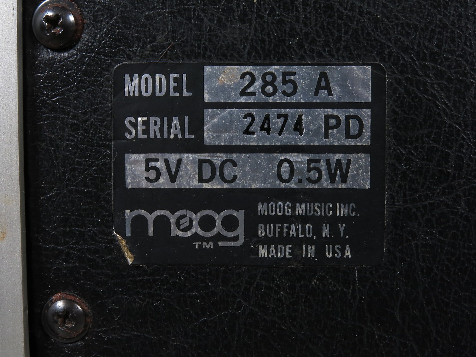 MATRIXSYNTH: Moog Polymoog Keyboard model 280a + Polypedal Controller ...