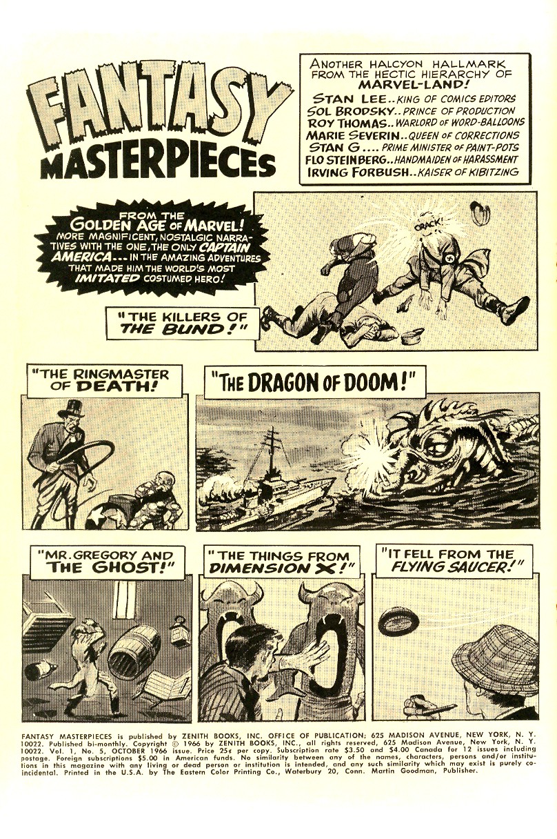 Read online Fantasy Masterpieces comic -  Issue #5 - 2