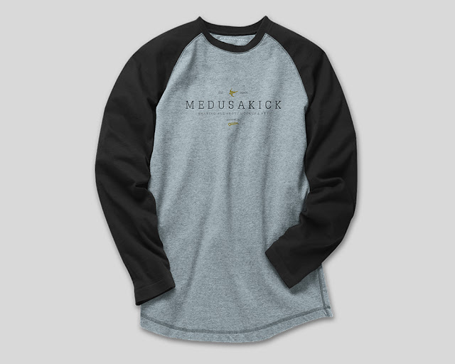 Mock Up Raglan Tees ( Reupload ) Medusakick Free
