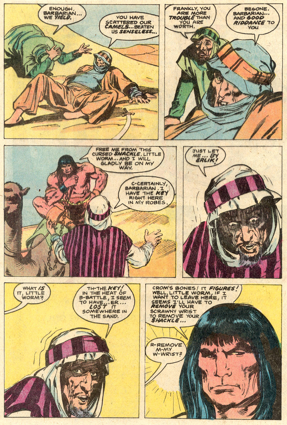 Read online Conan the Barbarian (1970) comic -  Issue #116 - 8