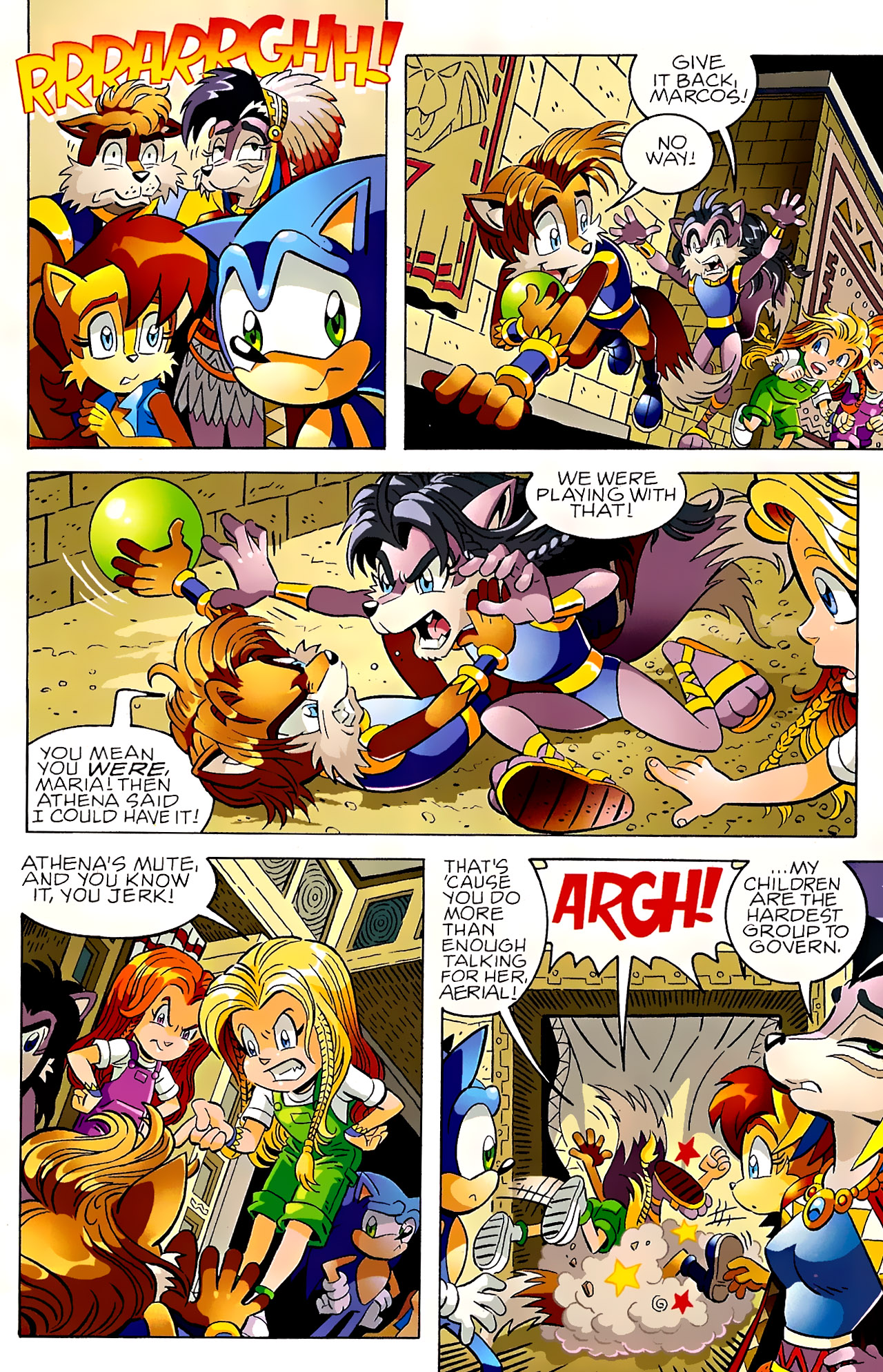 Read online Sonic The Hedgehog comic -  Issue #213 - 8