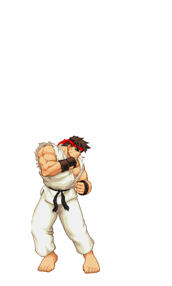 AKI GIFS Gifs animados Ryu (Street Fighter)