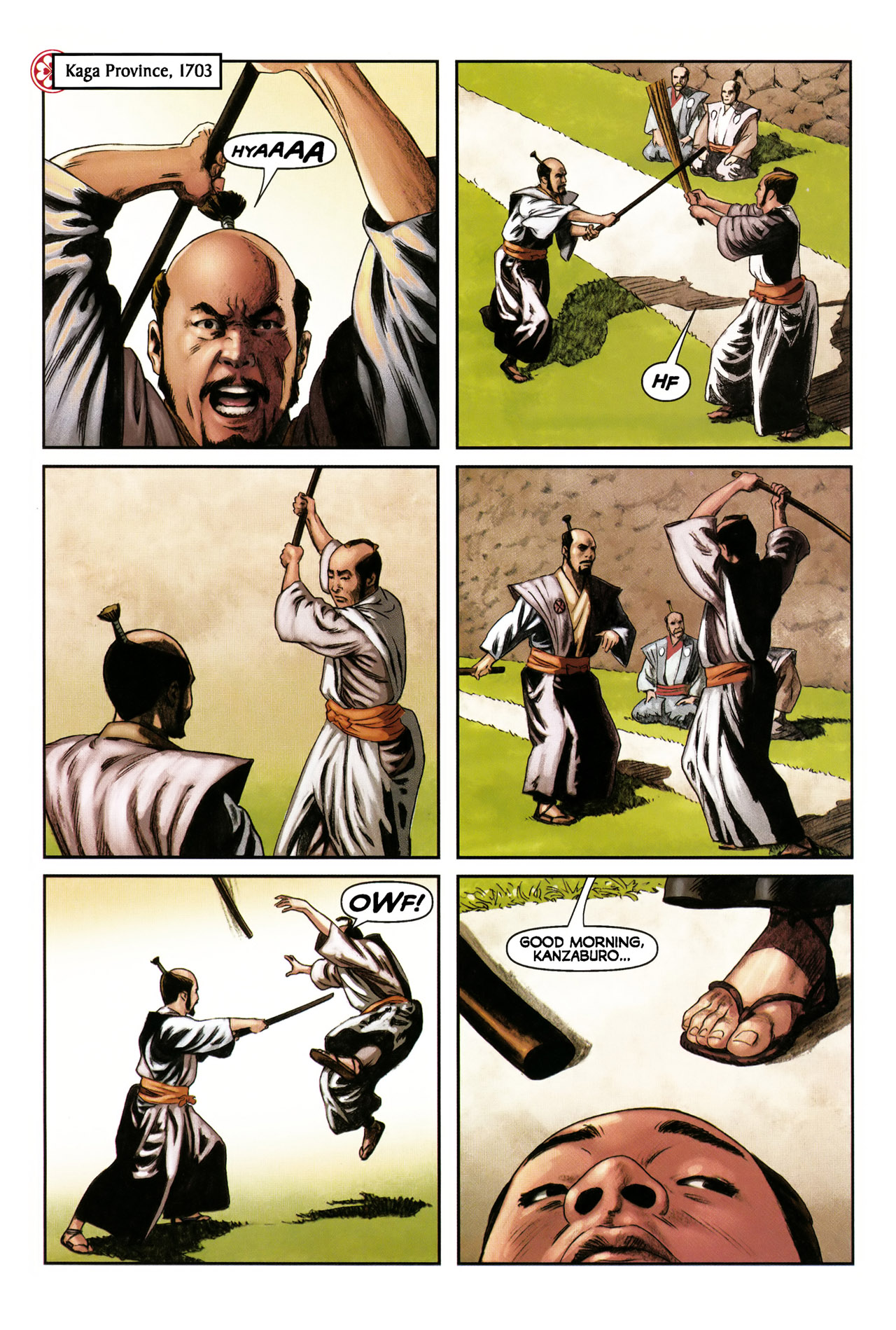 Read online Samurai: Heaven and Earth (2006) comic -  Issue #4 - 3