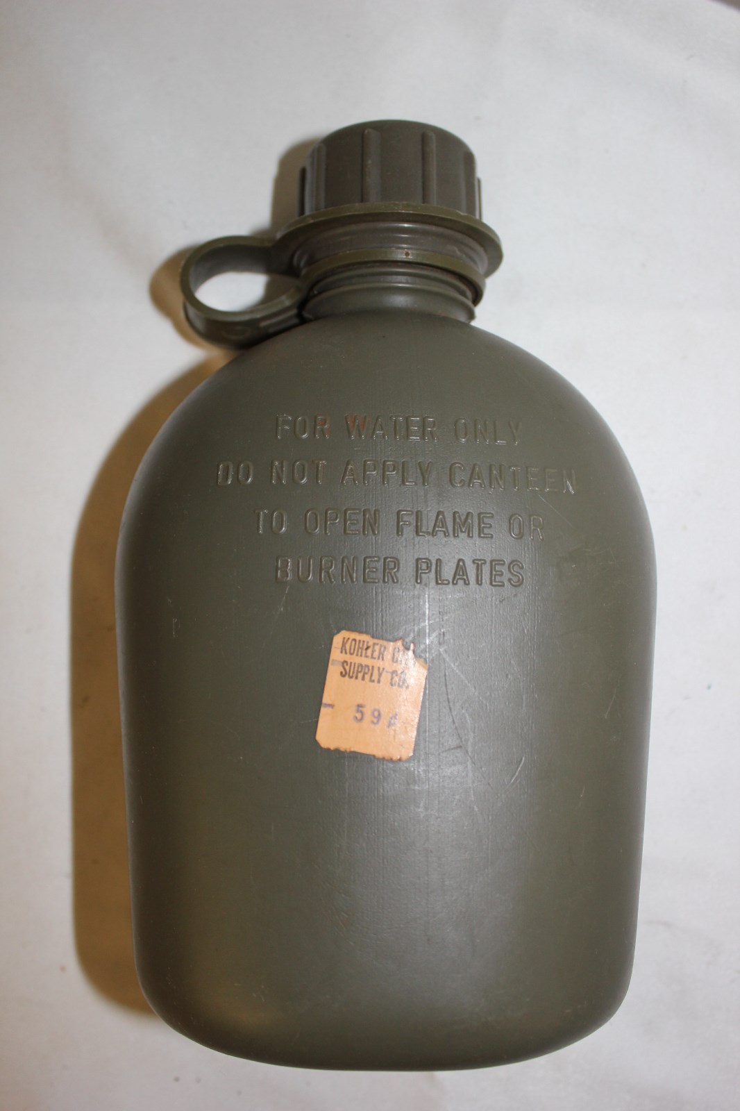 bingbabel US Army Plastic Canteen M1961 Year 1965