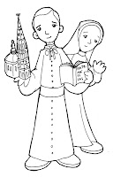 Catholic Faith Education: Memorial of Saint Clare - Coloring Pages