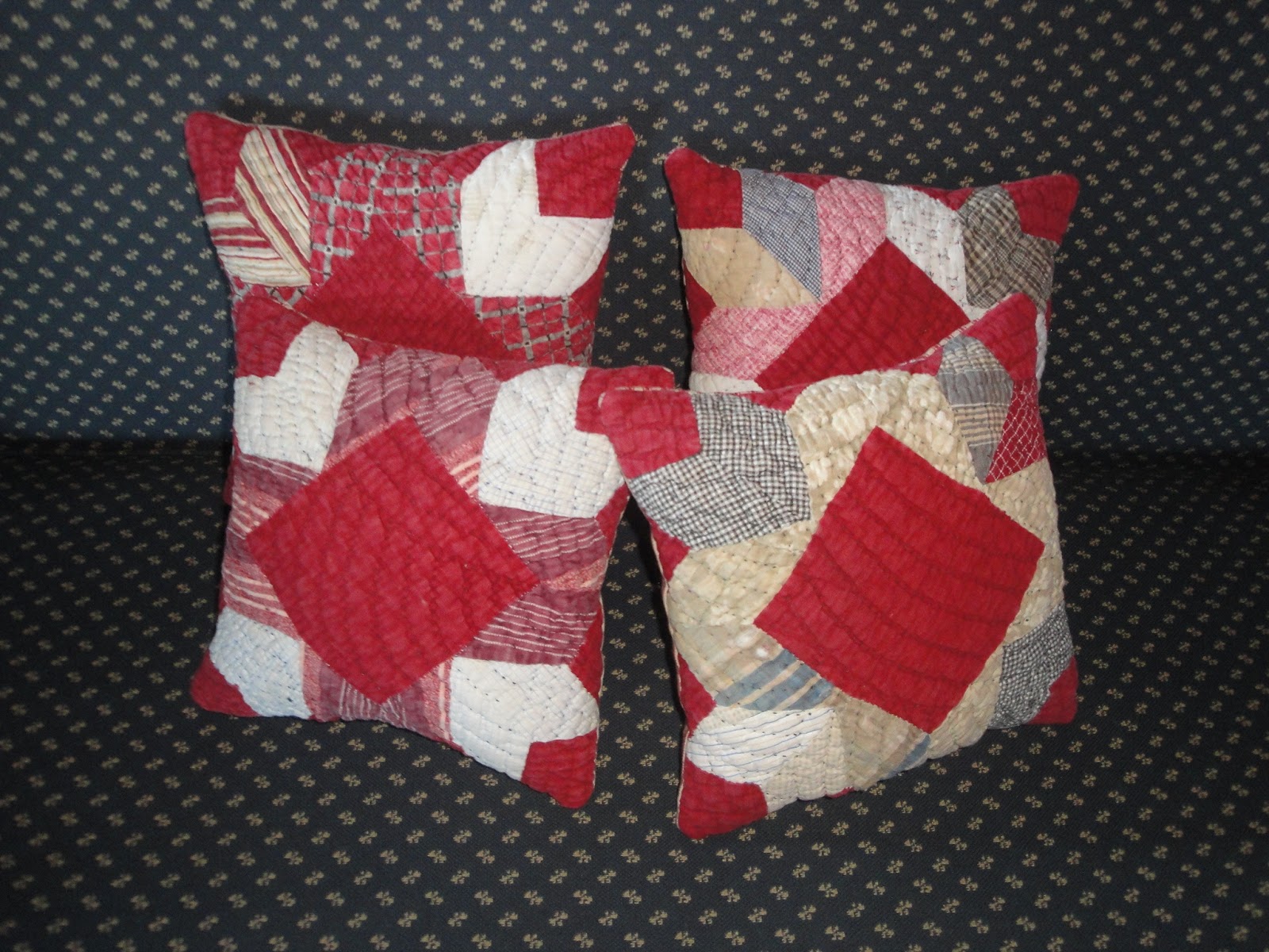 Old Quilt Pillows