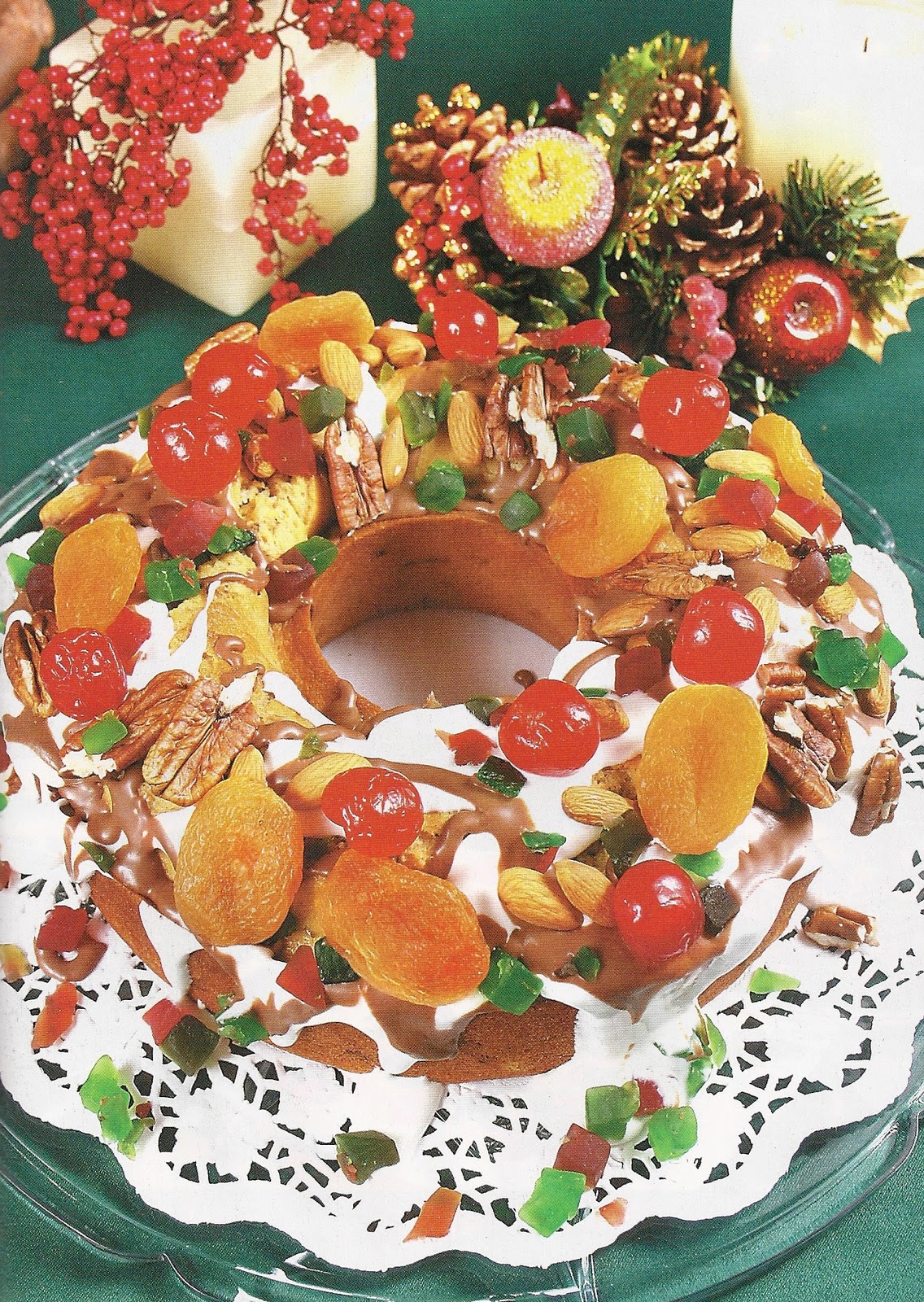Detodomanualidades: Receta de rosca navideña