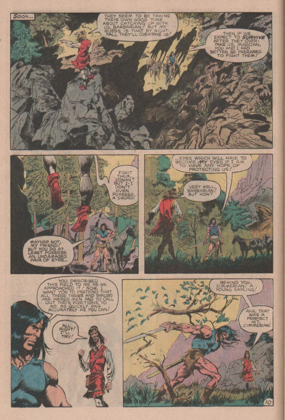 Read online Conan the Barbarian (1970) comic -  Issue #160 - 11