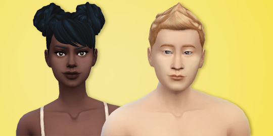 female and male default skin sims 4 cc alpha