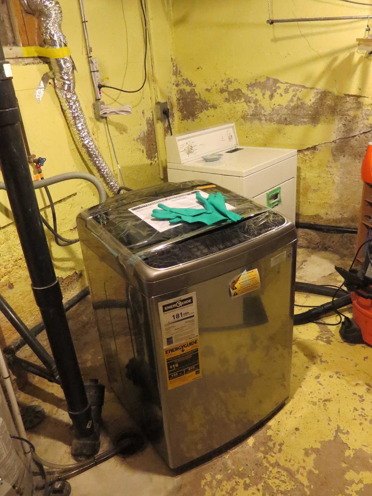 Gerald Saul New washing machine and big car repair