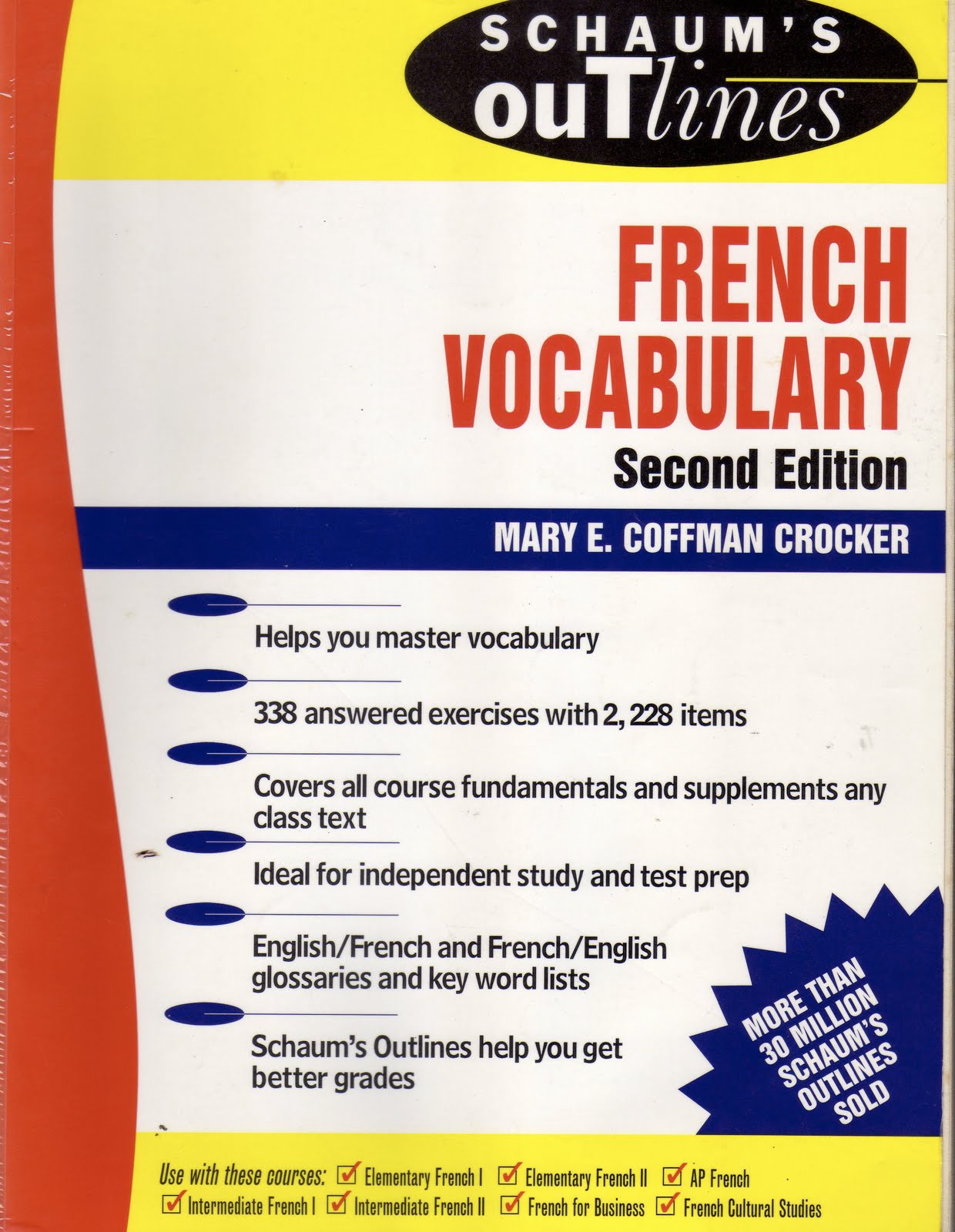 MCGRAW-Hill's conversational American English second Edition. English and French languages. Vocabulary 2 book