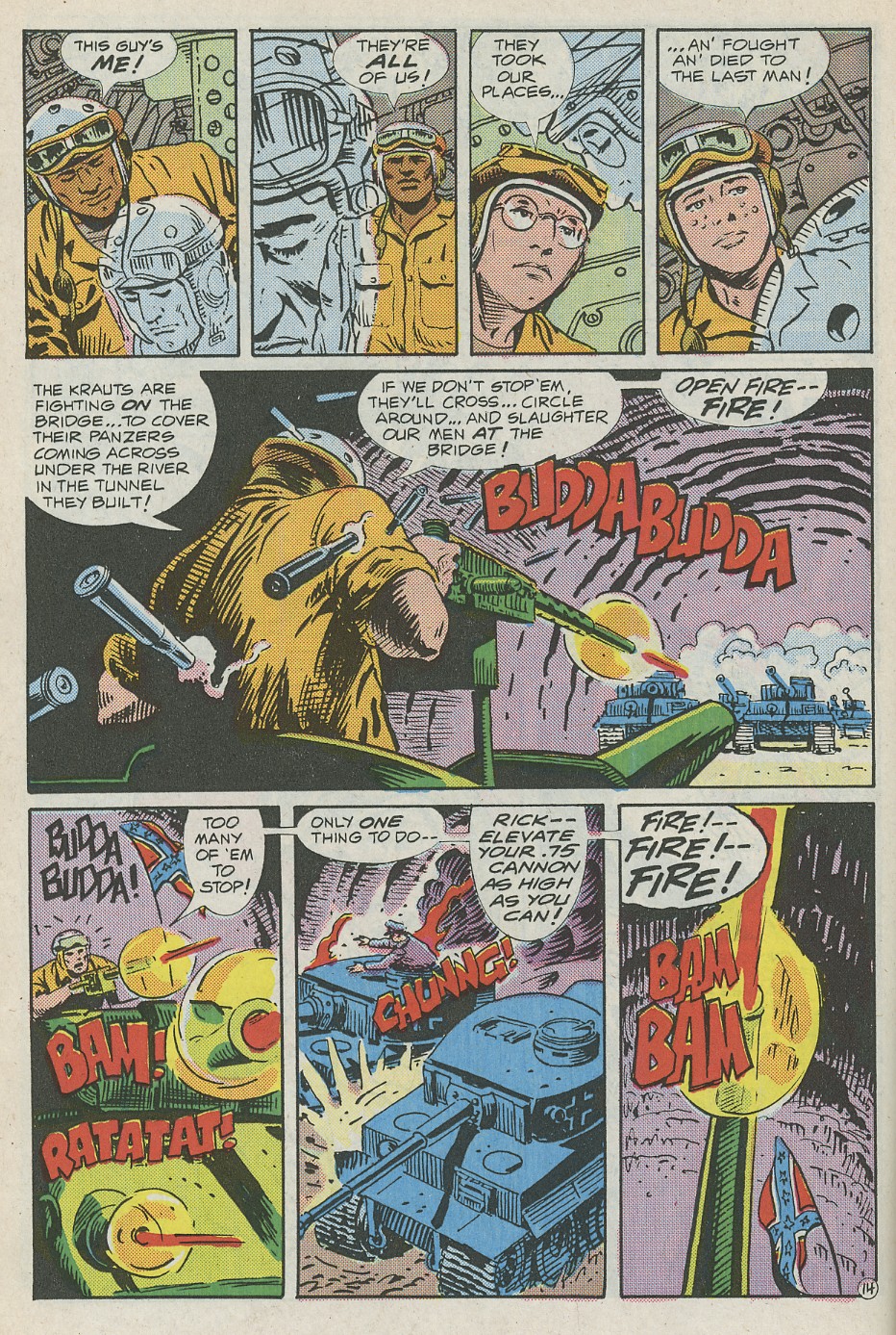 Read online G.I. Combat (1952) comic -  Issue #288 - 19