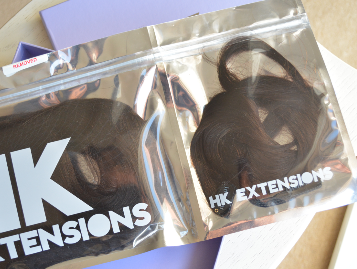 Dirty Looks HK Hair Extensions Review Miss Sunshine and Sparkle