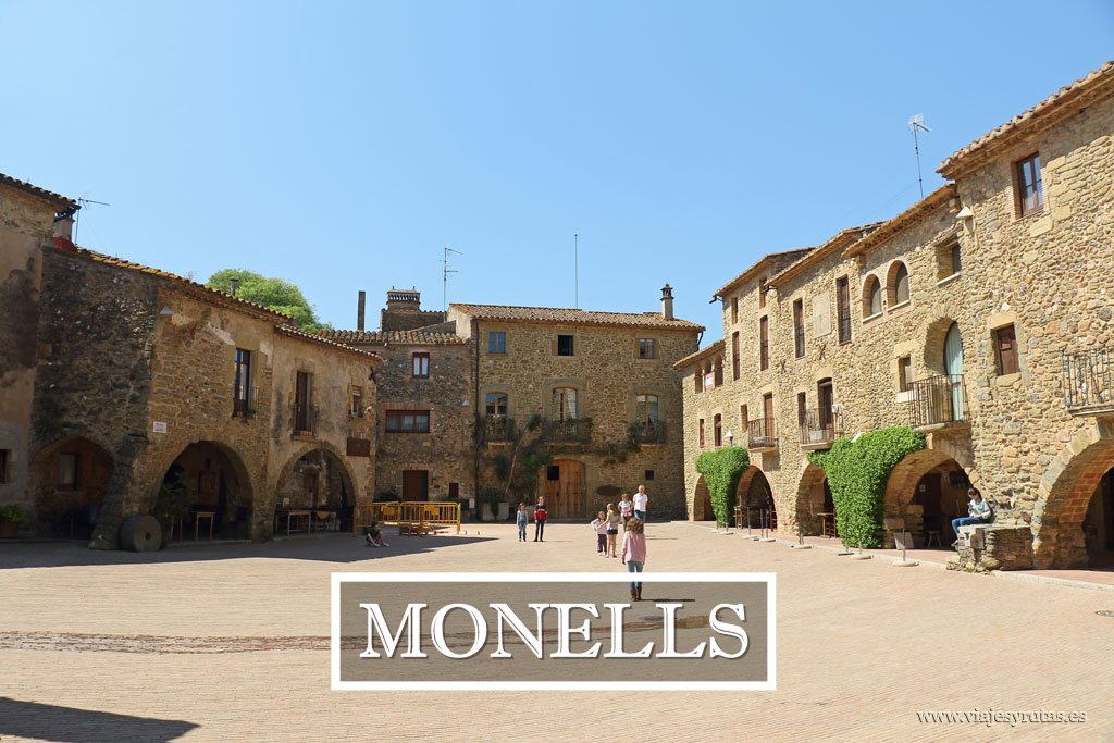 Monells, un bonito pueblo medieval del Bajo Ampurdam